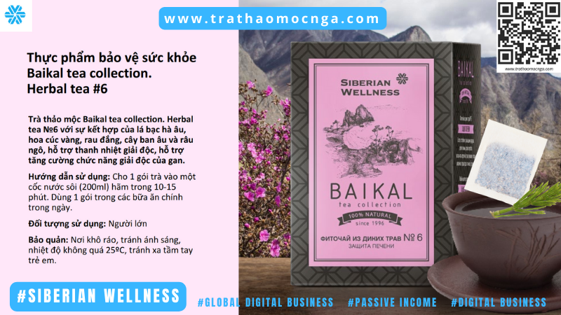 Trà thảo mộc số 6 - Siberian Wellness
