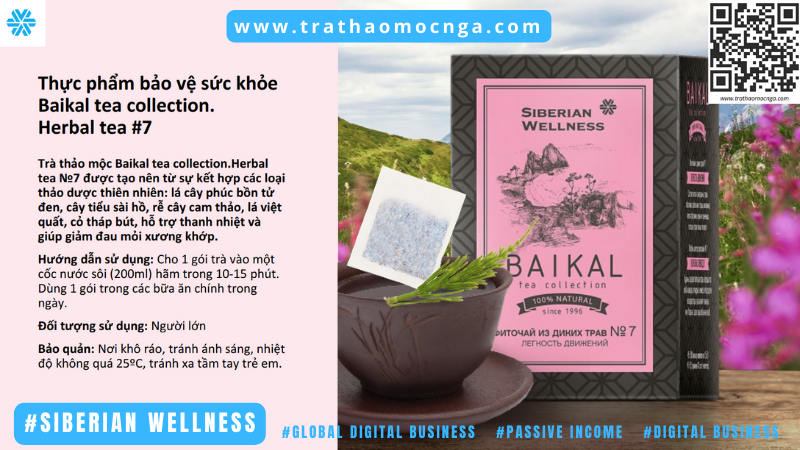 Trà thảo mộc số 7 - Siberian Wellness