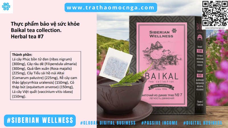 Trà thảo mộc số 7 - Siberian Wellness