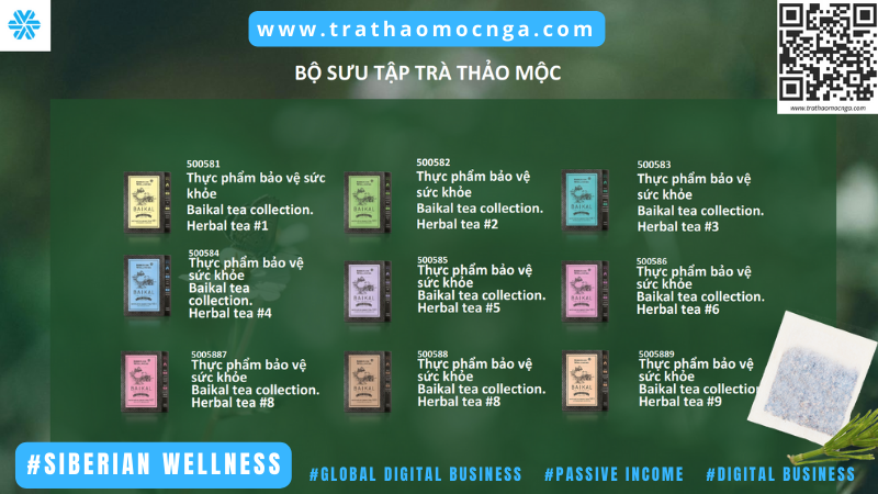 Bộ sưu tập Trà thảo mộc Nga