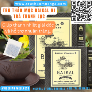 Trà Thảo Mộc Baikal N1 - Trà Thanh Lọc - Siberian Wellness