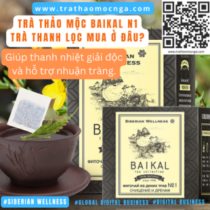 Mua Trà Thảo Mộc Baikal N1 - Trà Thanh Lọc Siberian Wellness ở đâu