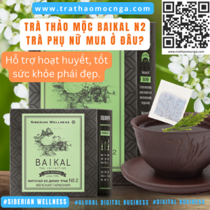 Mua Trà Thảo Mộc Baikal N2 - Trà Phụ Nữ Siberian Wellness ở đâu?