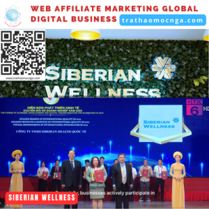 Siberian Wellness vinh dự nhận giải thưởng top 10 thương hiệu vàng chất lượng quốc tế