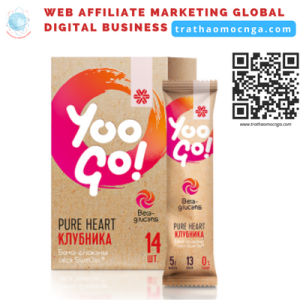 Thực phẩm bảo vệ sức khỏe YOO GO Pure Heart Drink Mix (Strawberry)
