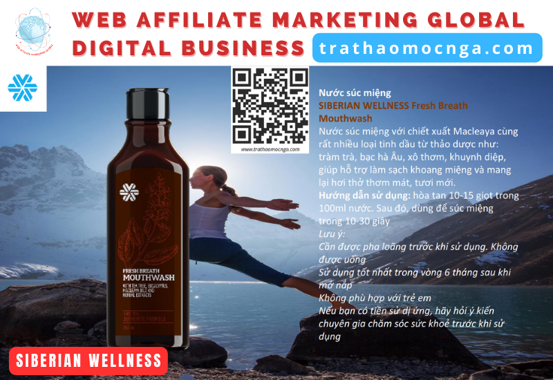 Dòng sản phẩm balsam thần thánh của Siberian Wellness