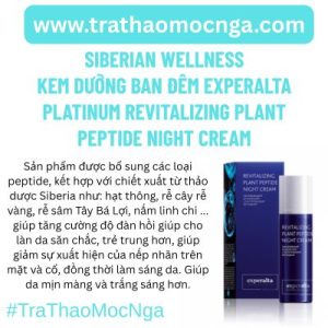 Siberian Wellness Kem dưỡng ban đêm Experalta Platinum