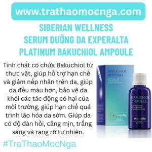 Serum dưỡng da Experalta Platinum BAKUCHIOL AMPOULE