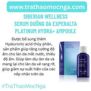 Serum dưỡng da Experalta Platinum HYDRA+ AMPOULE