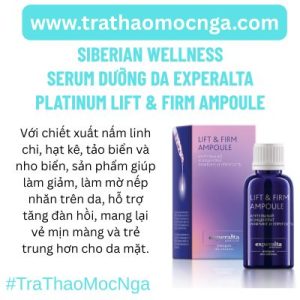 Serum dưỡng da Experalta Platinum LIFT & FIRM AMPOULE