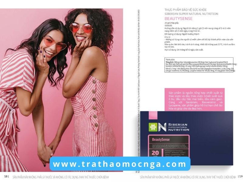 Catalogue các sản phẩm của Siberian Wellness Việt Nam