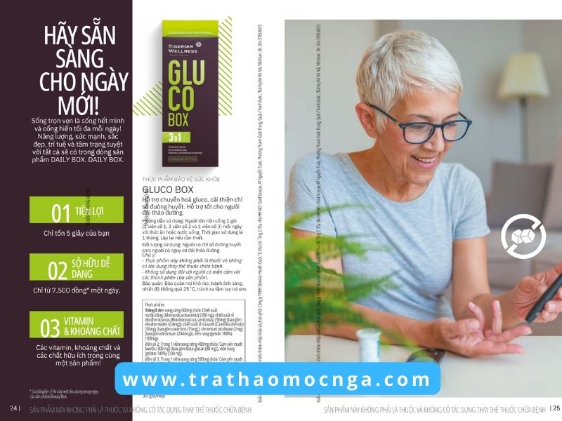 Catalogue các sản phẩm của Siberian Wellness Việt Nam