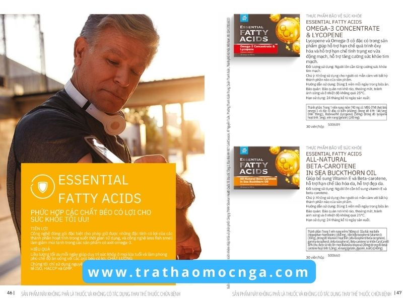 Catalogue các sản phẩm của Siberian Wellness Việt Nam