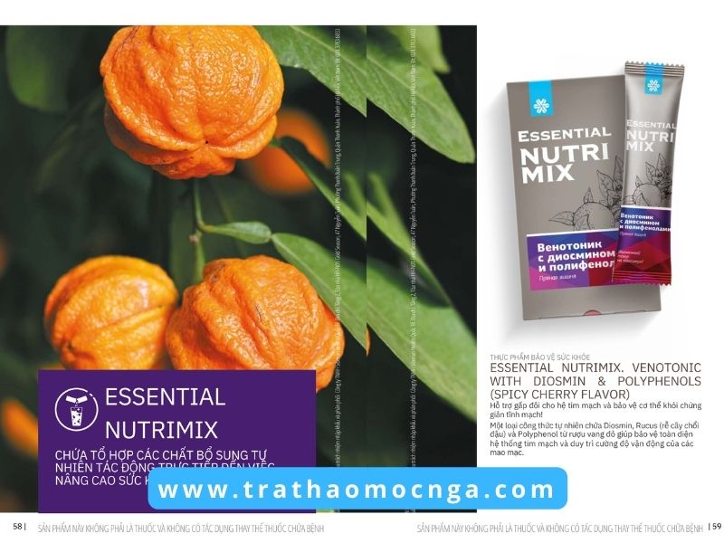 Catalogue các sản phẩm của Siberian Wellness Việt Nam