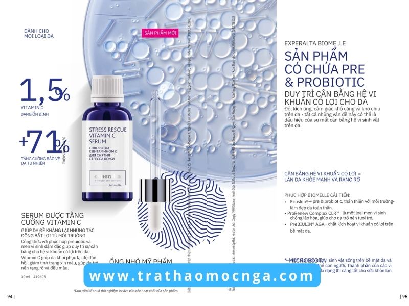 Catalogue các sản phẩm của Siberian Wellness Việt Nam