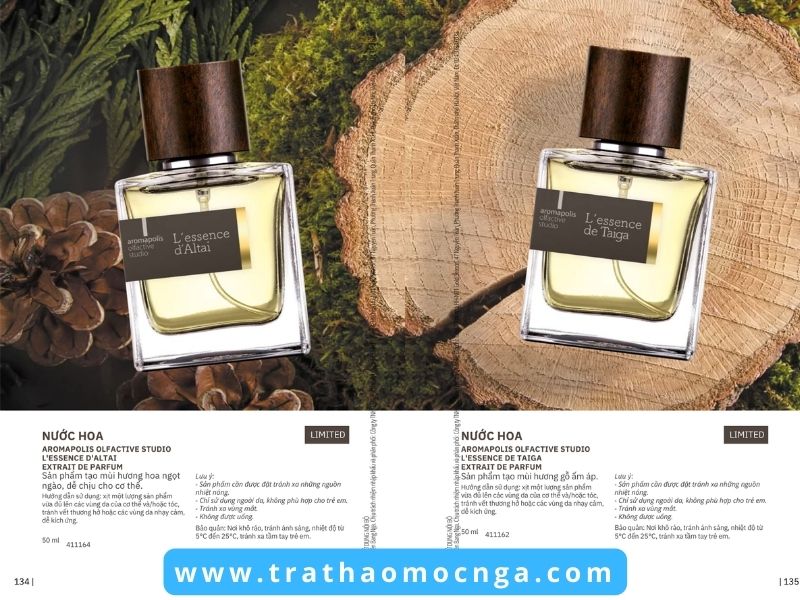 Catalogue các sản phẩm của Siberian Wellness Việt Nam