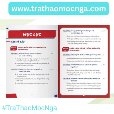 Sách Hướng dẫn Kiếm tiền xuyên biên giới từ Youtube